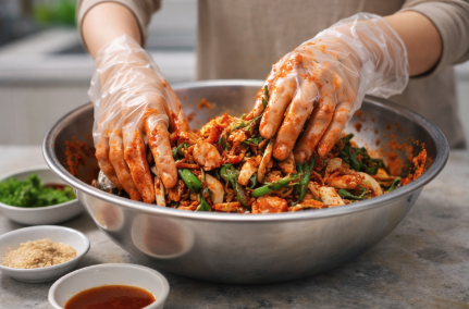 겉절이 만드는 방법