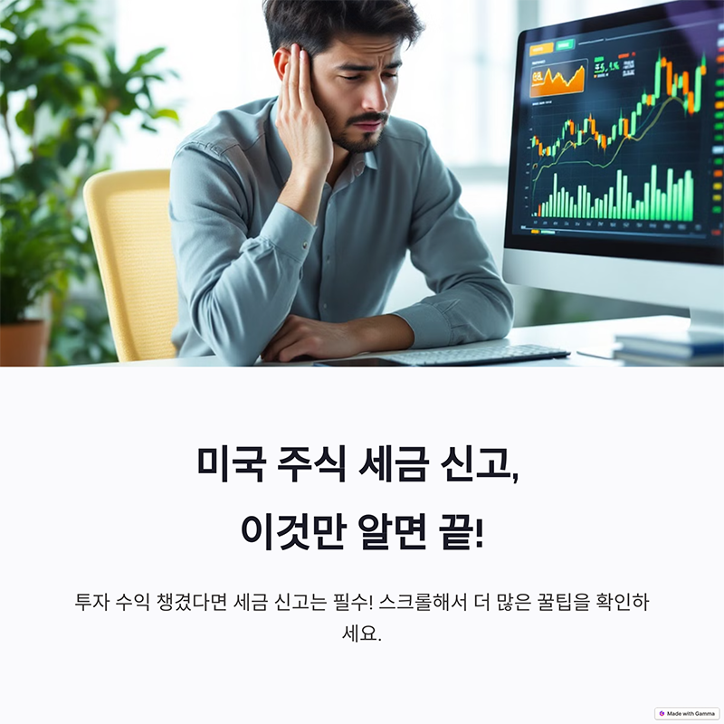 미국주식세금신고