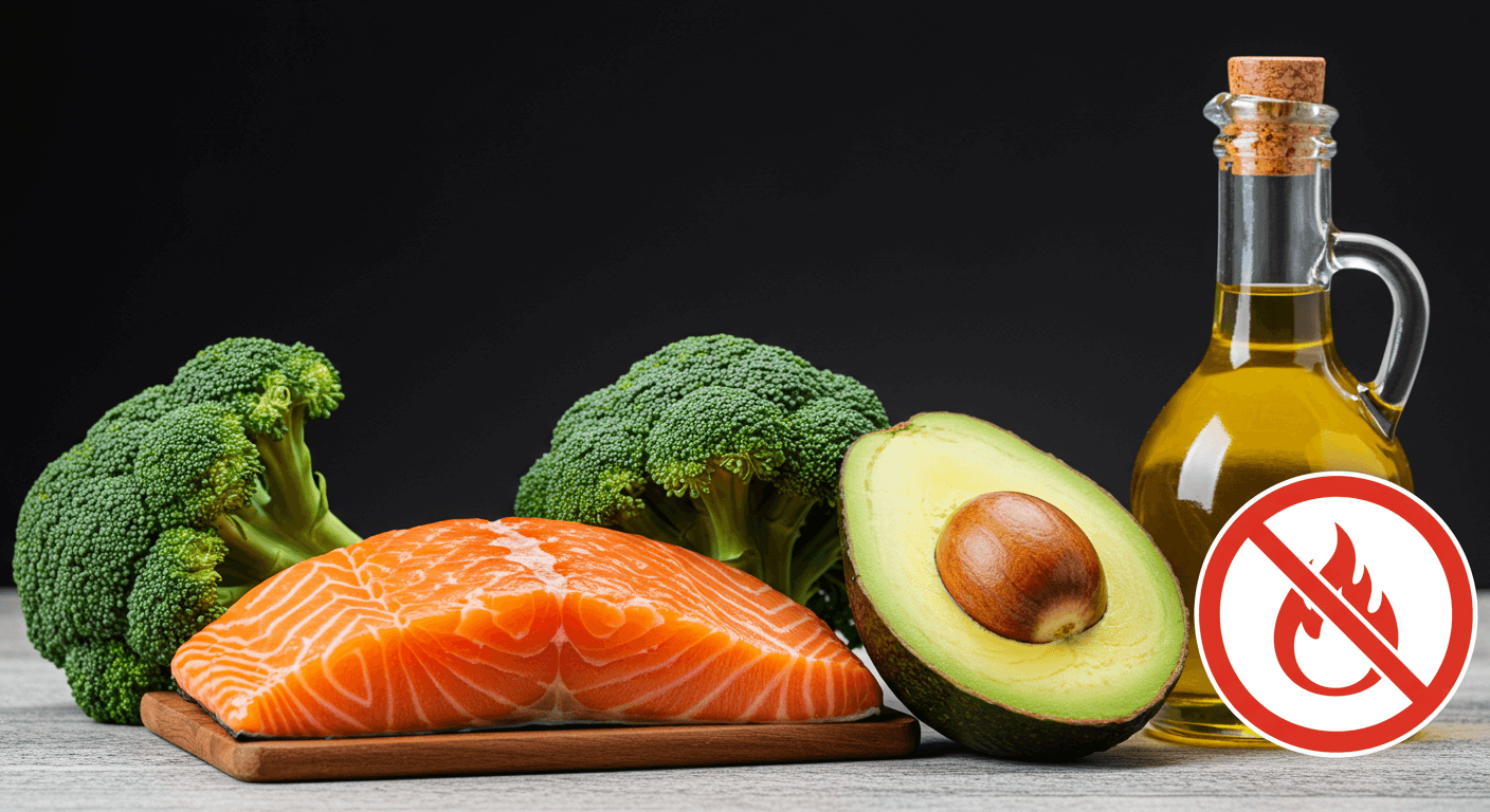 &quot;염증을 줄이는 항염 식단의 중요성&quot;에 대한 이미지입니다.