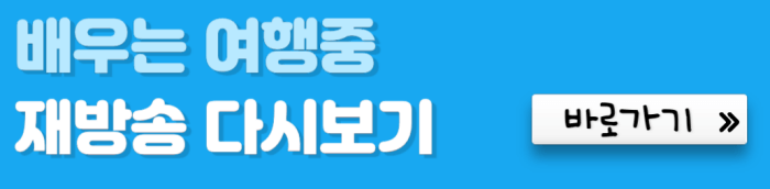 배우는-여행중-재방송-다시보기-바로가기