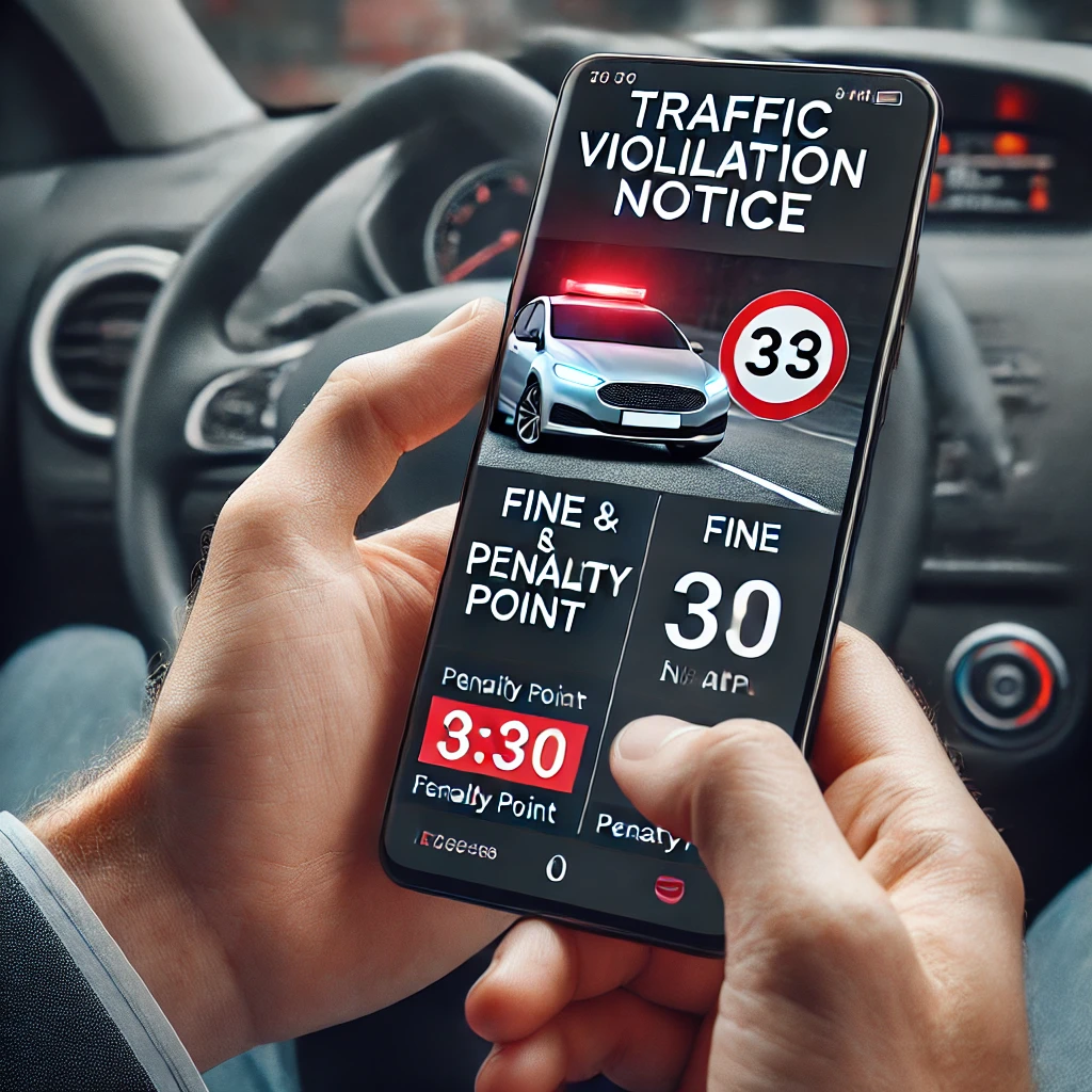 자동차 과태료 조회 어플 범칙금 벌점 확인 방법 (경찰청 교통민원24)