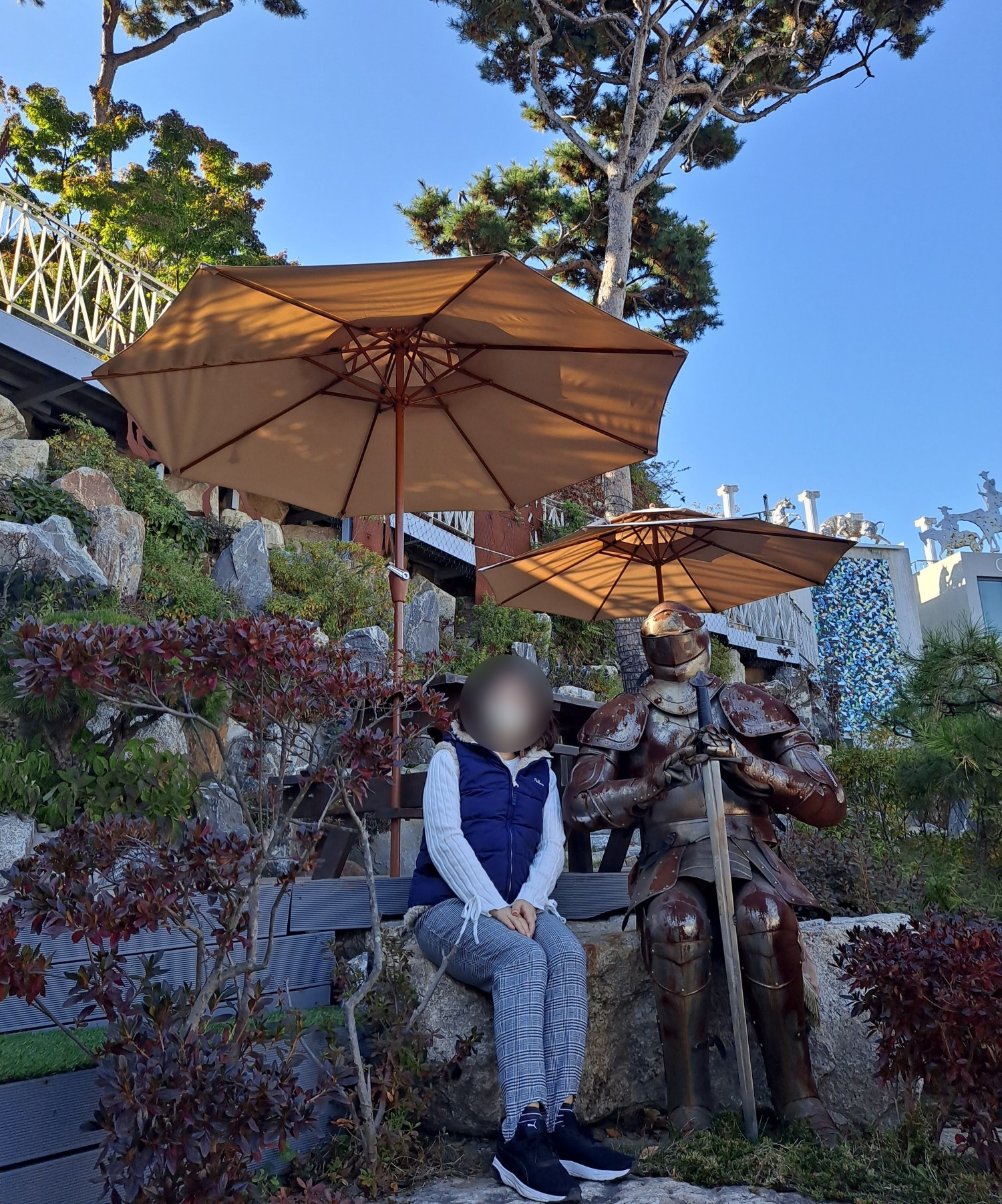 검투사와 사진을