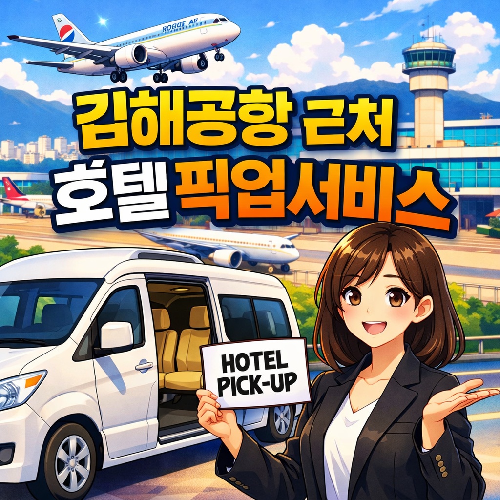 김해공항 근처 호텔 픽업까지 해봤더니 얼마나 편할까