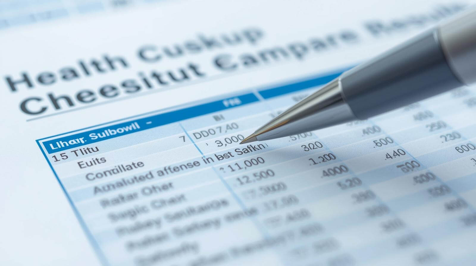 중장년 건강검진 결과지에서 꼭 확인해야 할 수치 정리