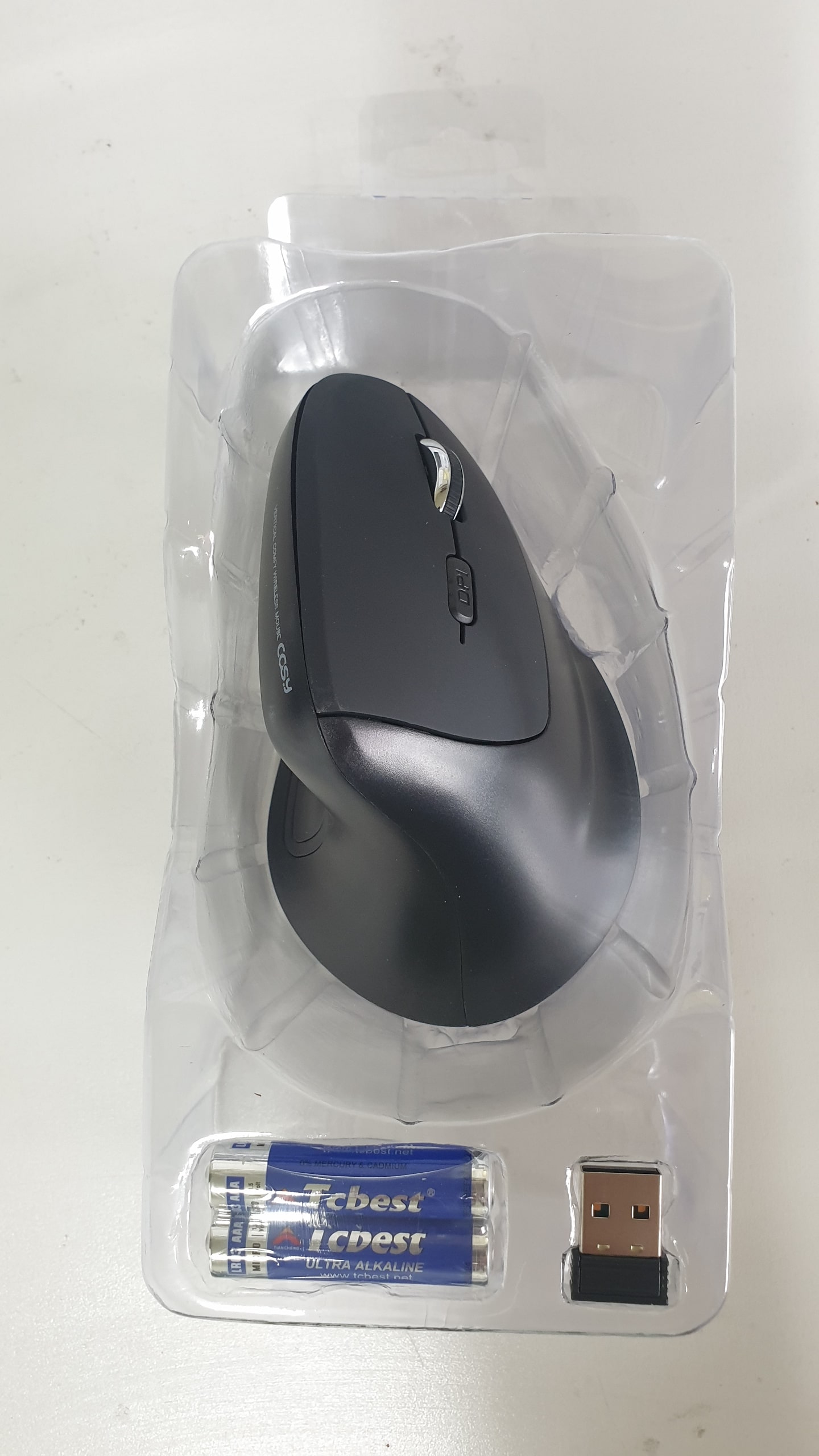 버티컬 무선 마우스 - 코시 버티컬 무선 마우스