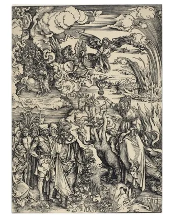 요한 묵시록 8장 일곱째 인과 첫째 나팔 심판의 시작_16