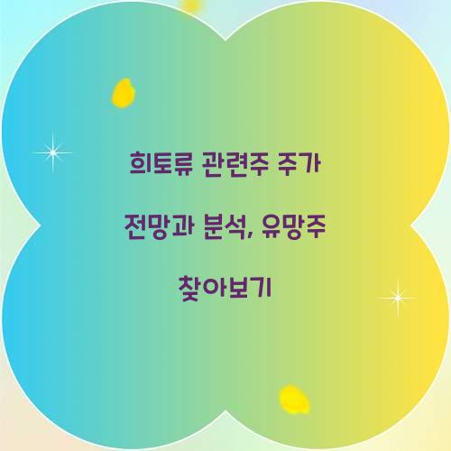 희토류 관련주 주가 전망