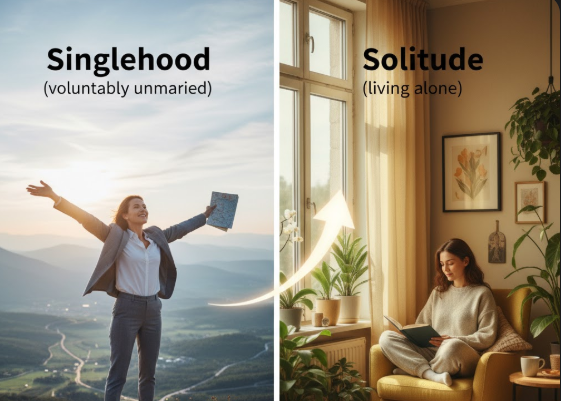 비혼과 독신, 같은 듯 다른 선택 – 그 차이점과 변화하는 사회 인식
