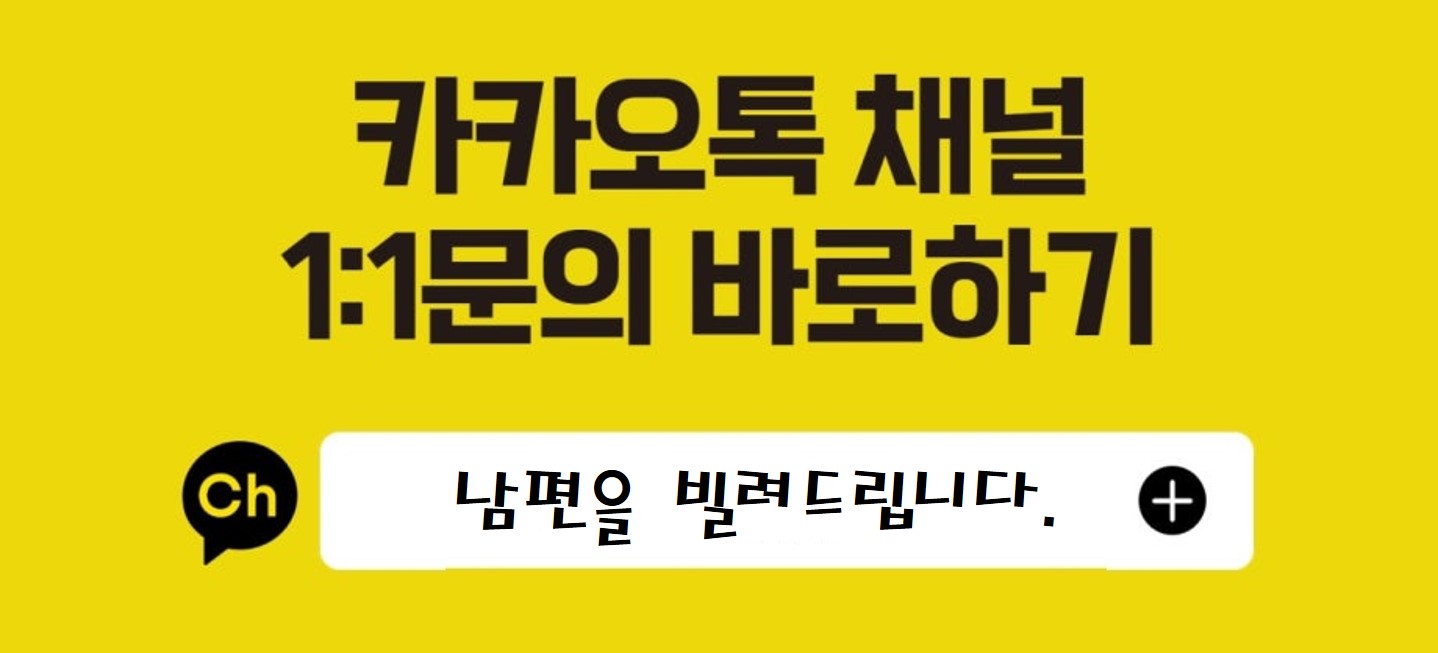 남편을 빌려드립니다. 카카오톡
