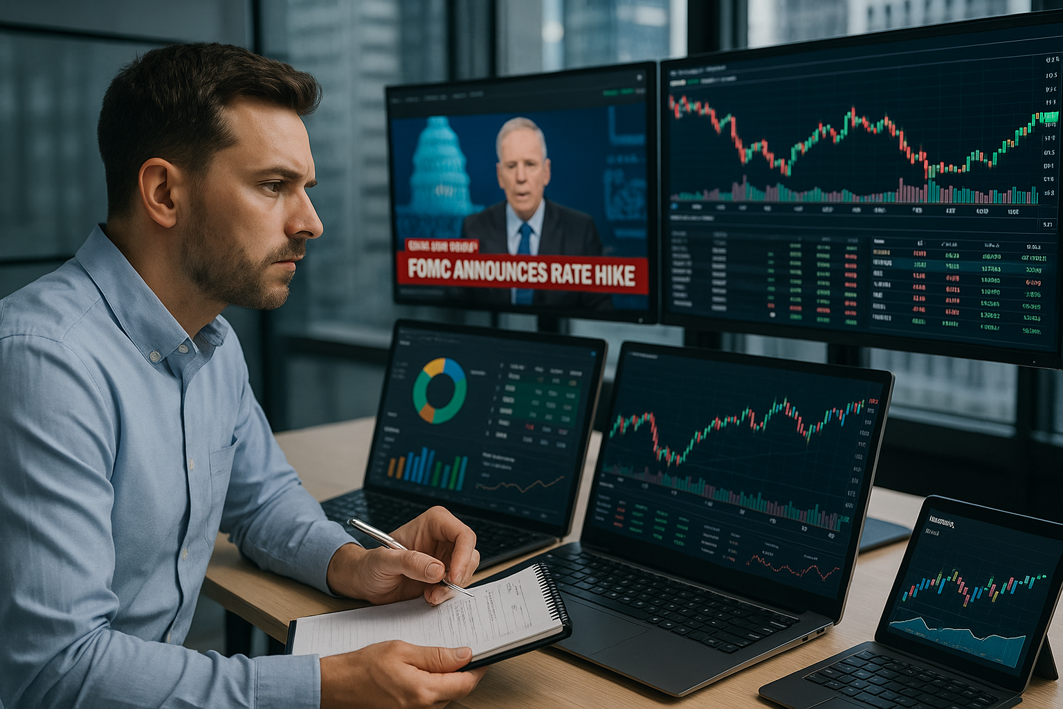 FOMC(Federal Open Market Committee, 연방공개시장위원회) 기준금리 인상 발표를 주시하며 포트폴리오 재구성