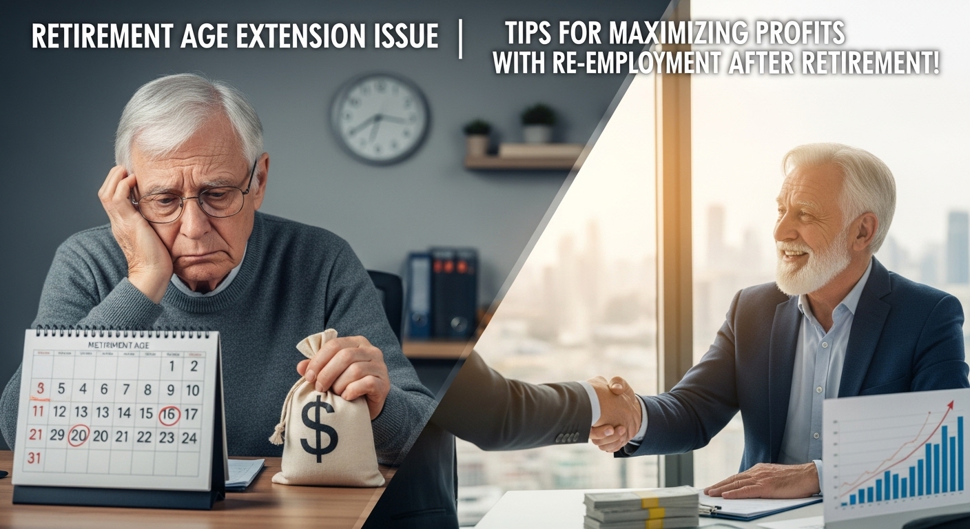 정년 연장 문제ㅣ퇴직 후 재고용으로 수익 극대화 꿀팁 !