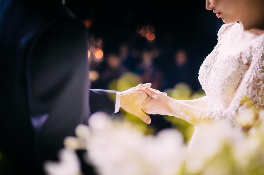 혼인신고, 결혼식 관련 사진