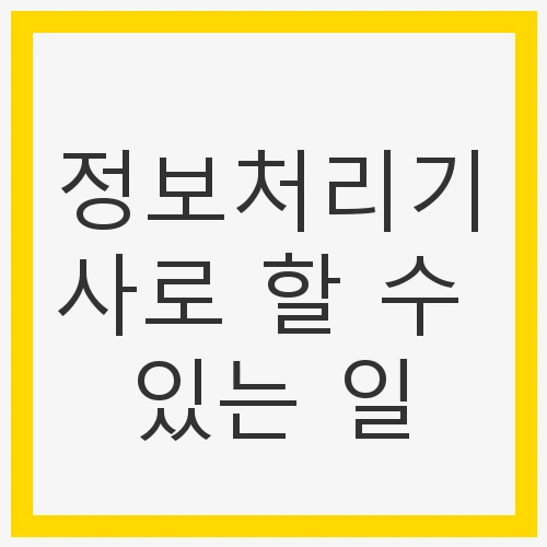 정보처리기사란?