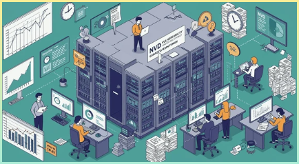 국가 취약점 데이터베이스(NVD). NVD가 취약점 백로그를 따라잡기 위해 노력하고 있음을 보여줌.