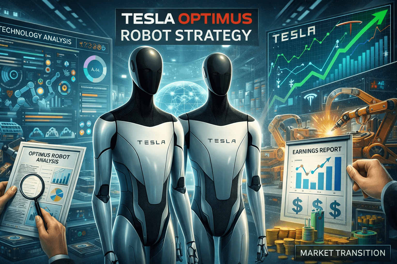 Tesla Optimus 로봇 전략 (기술력 분석, 시장 전환, 실적 평가)