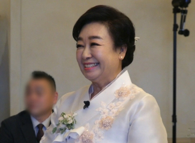 혜은이 딸 결혼 연예인 총출동