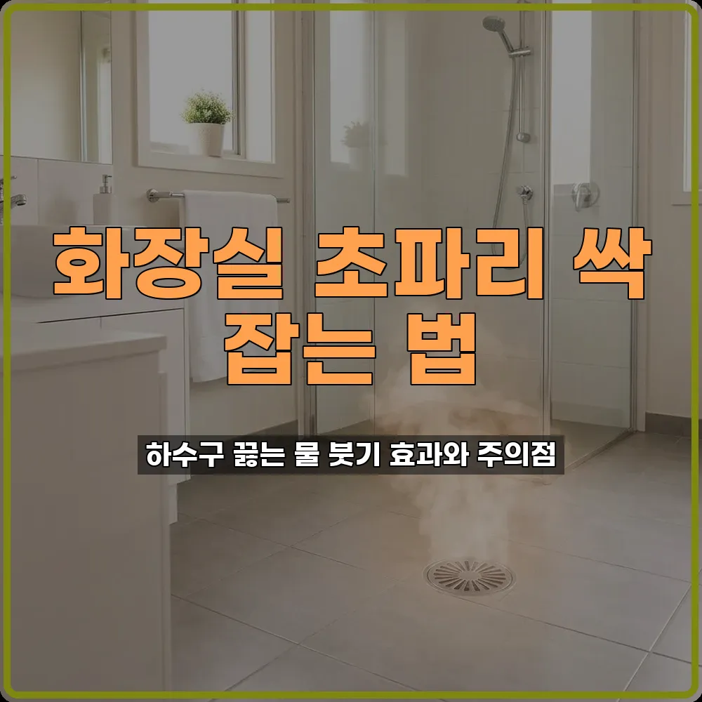 초파리퇴치법