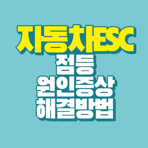썸네일-자동차-esc-점등-원인-증상-해결방법