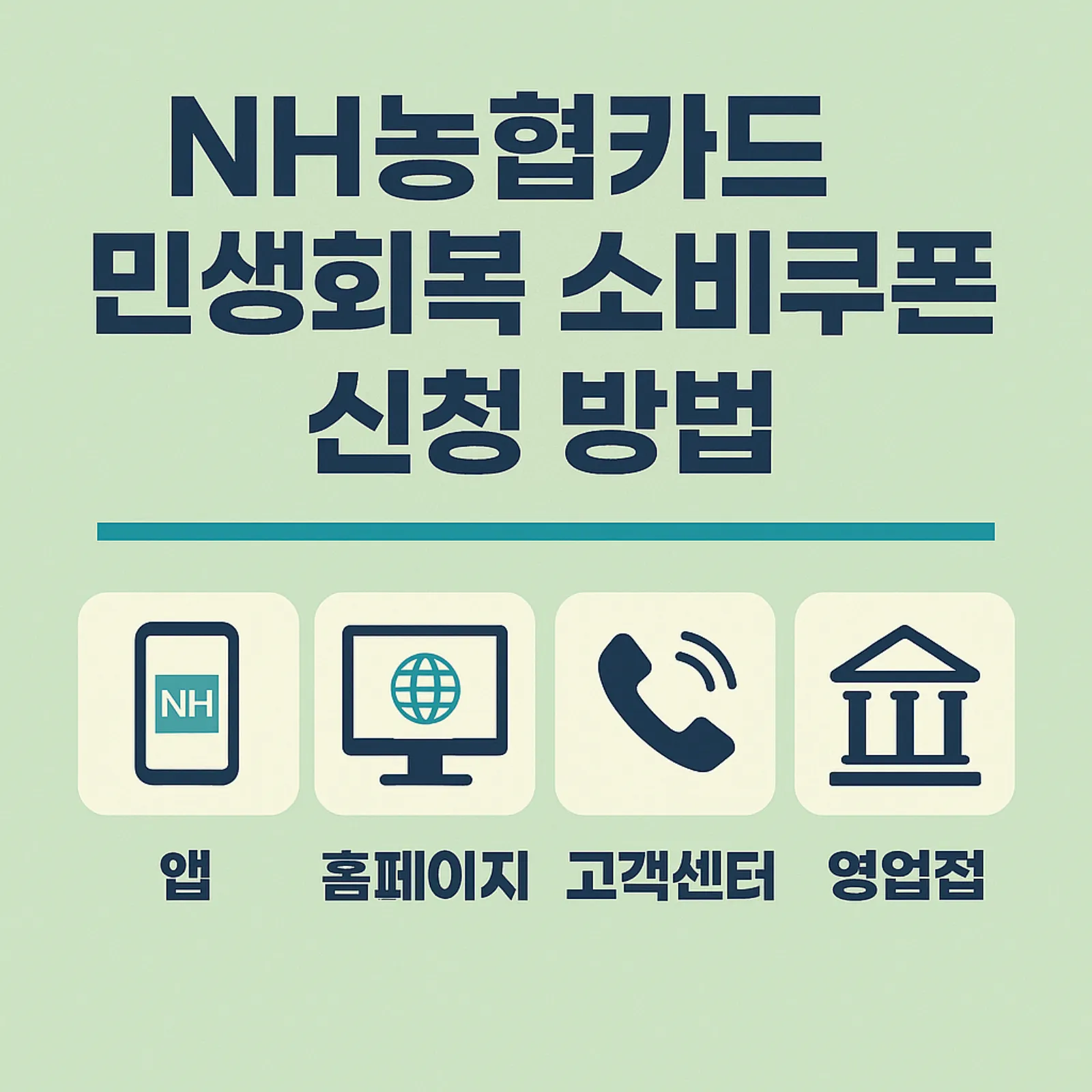 NH농협카드-민생회복-소비쿠폰-신청-방법-앱-홈페이지-고객센터-영업점-썸네일