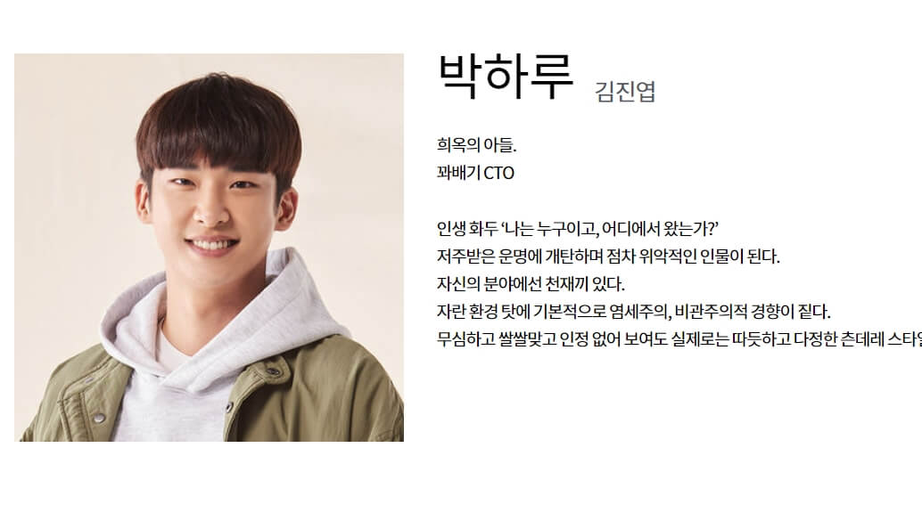 사랑의 꽈배기 등장인물 박하루