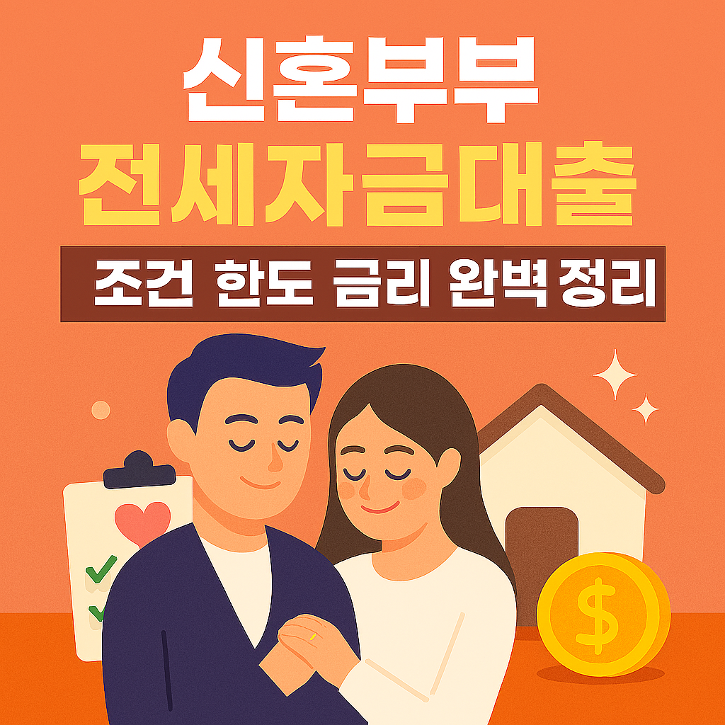 신혼부부 전세자금대출 (버팀목 대출) 조건, 한도, 금리 완벽 정리