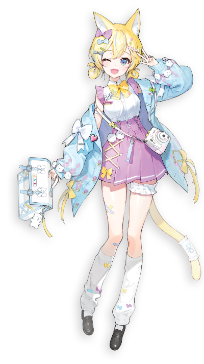 AGF 2023 공식 캐릭터 샤야 LD