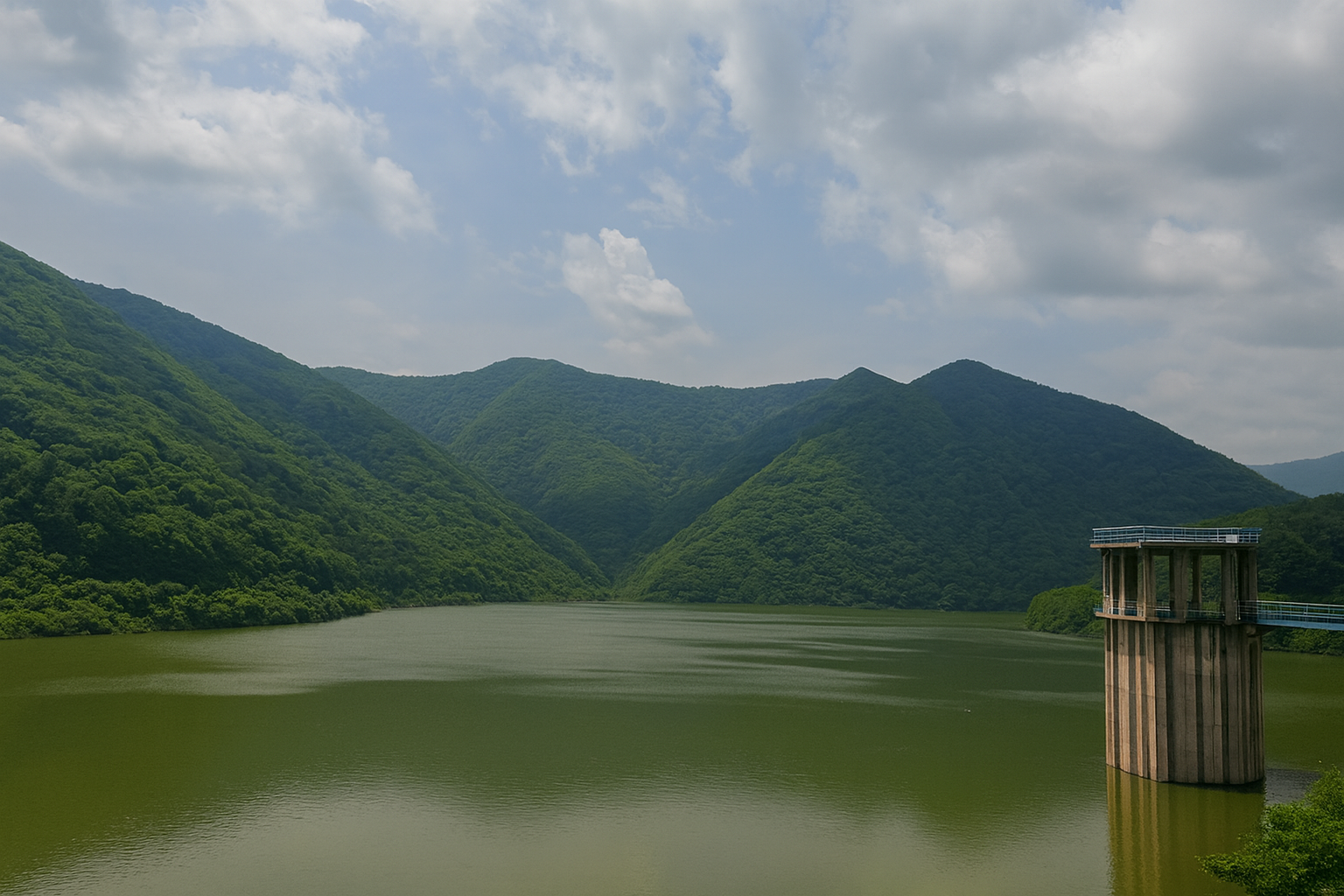 강릉 가뭄 완화 신호탄 오봉저수지