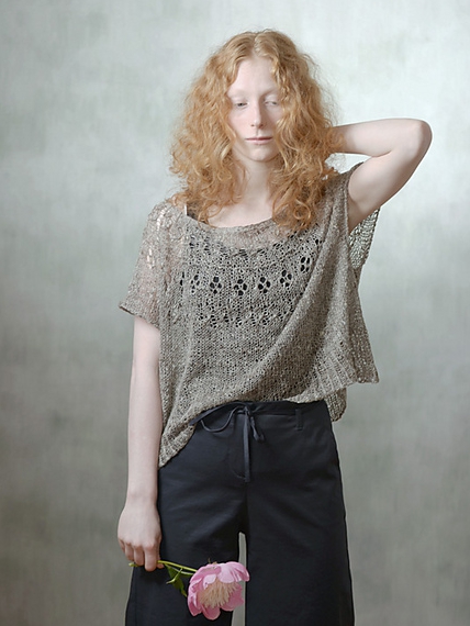 대바늘 뜨개옷 라넌큘러스