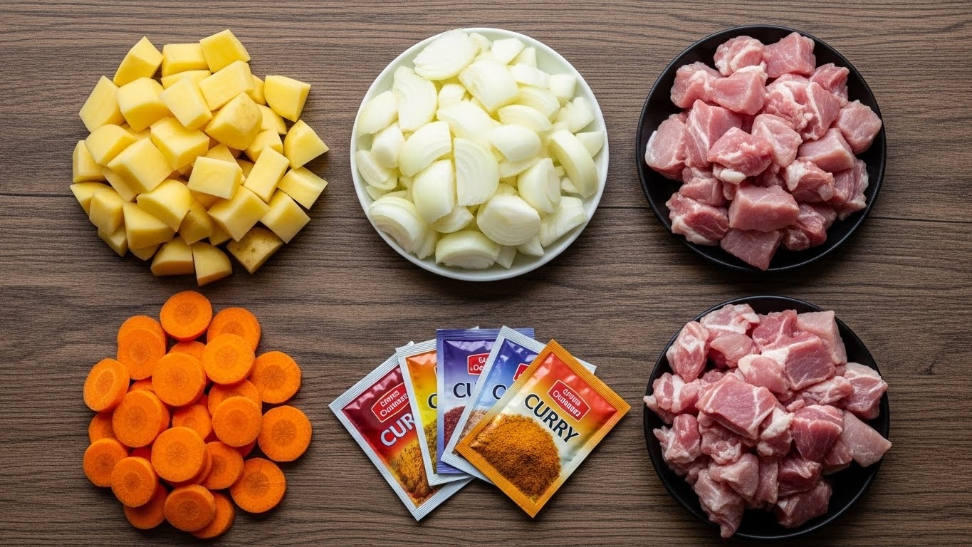 카레 만들기 황금레시피