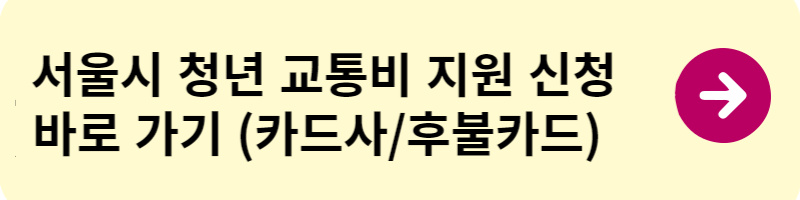 서울시 청년 교통비 지원 신청