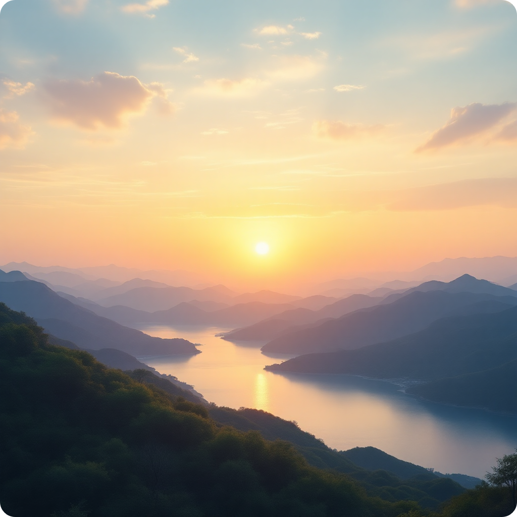 새해 일출 명소 이미지