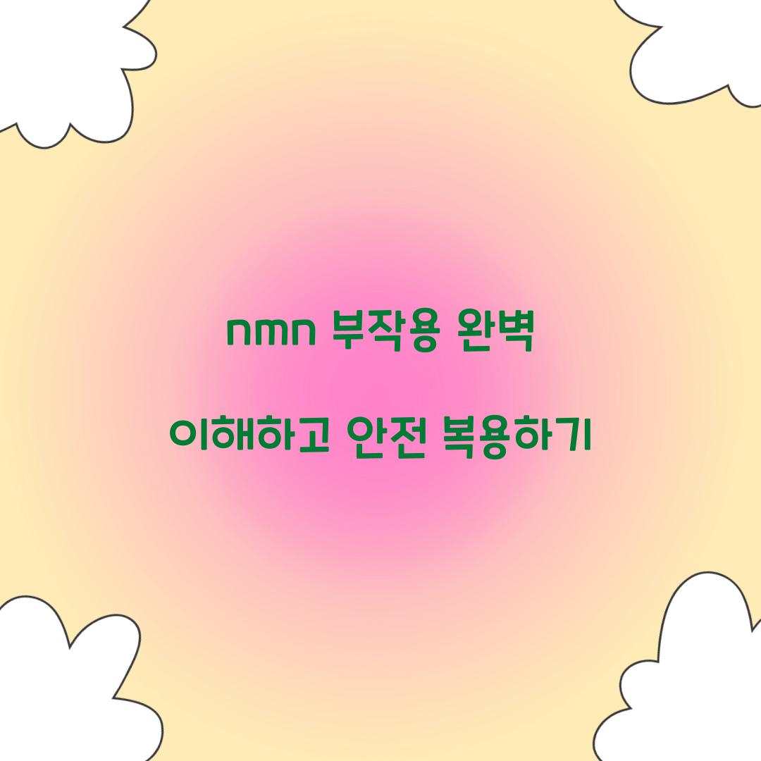 nmn 부작용