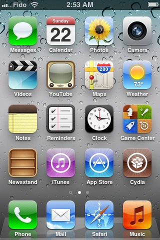 iOS 6의 skeuomorphism