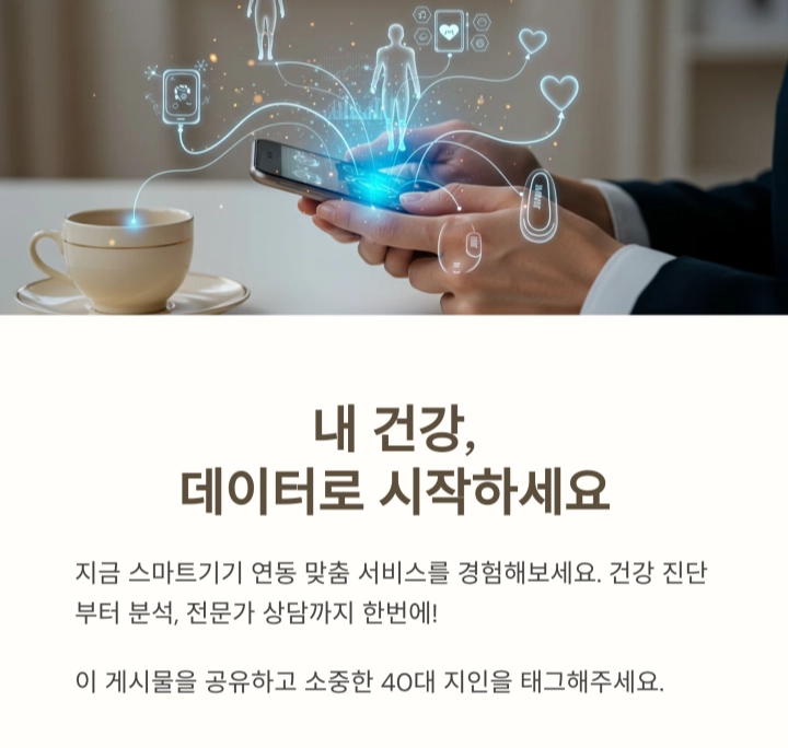맞춤형 헬스케어 서비스, 40대를 위한 추천 가이드