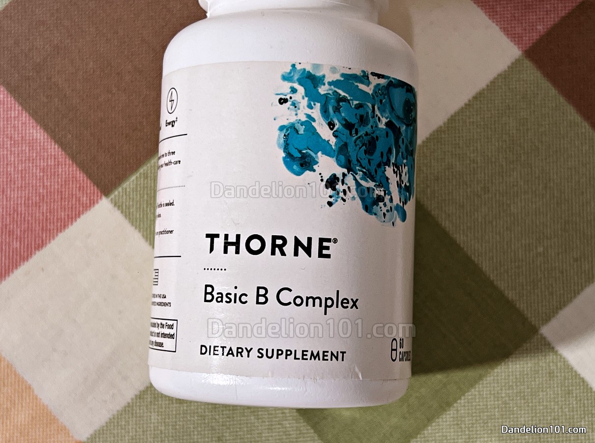 쏜 베이직 비타민 B 컴플렉스 표지