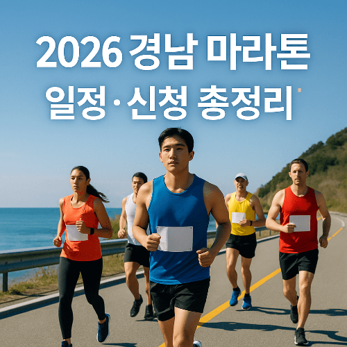2026 경남 마라톤 일정 총정리 — 참가신청부터 코스 정보까지 완벽 가이드