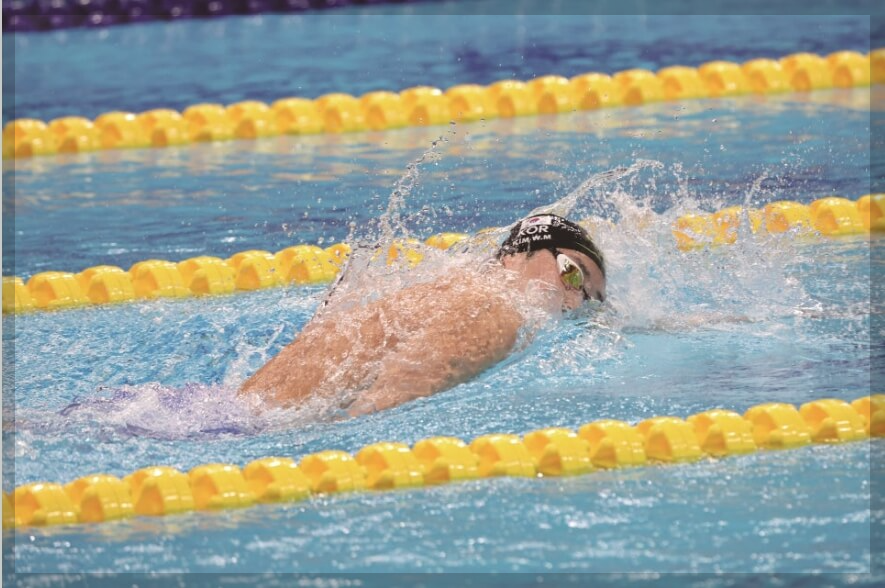 김우민 프로필 파리올림픽 수영 국가대표[2022 항저우 아시안게임 수영 3관왕]