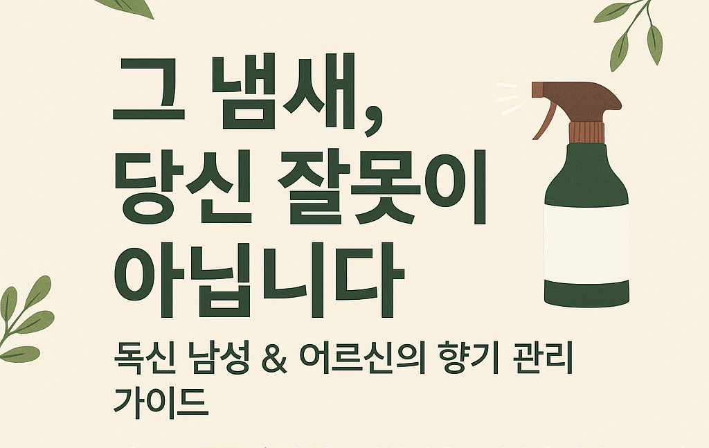 그 냄새, 당신 잘못이 아닙니다.