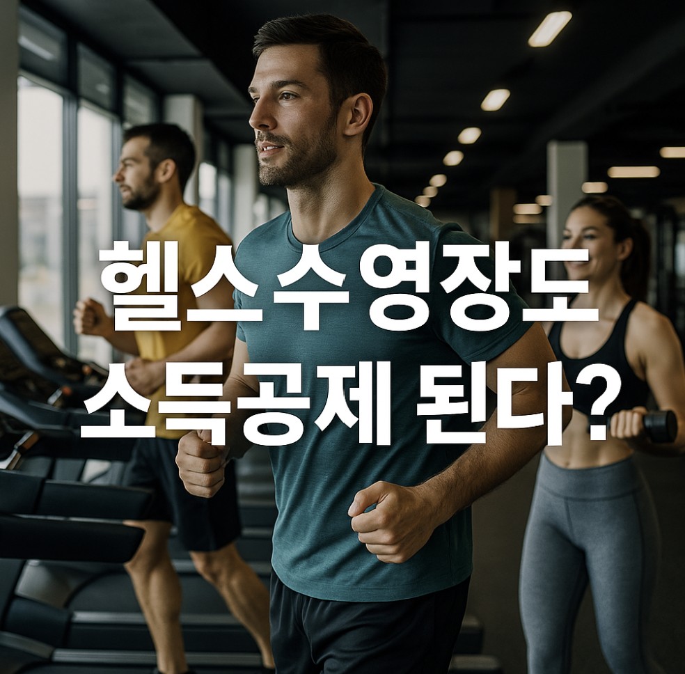 헬스 수영장 소득공제