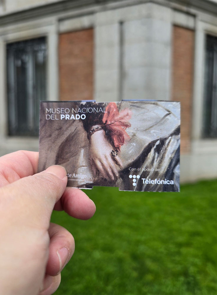 프라도 입장 티켓