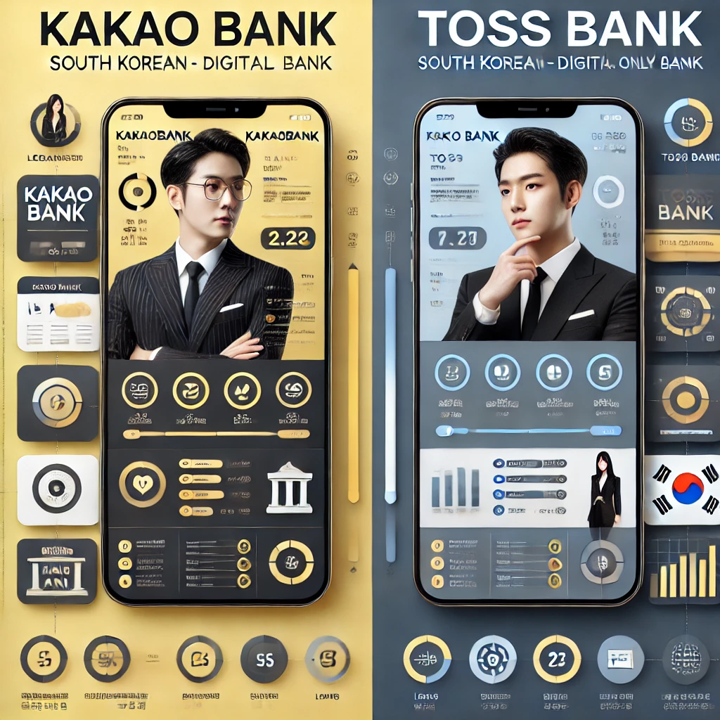 온라인 전문은행 비교: 카카오뱅크 vs 토스뱅크&amp;#44; 비즈니스 모델의 모든 것
