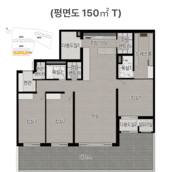 정읍 상동 예다음 2차 평면도