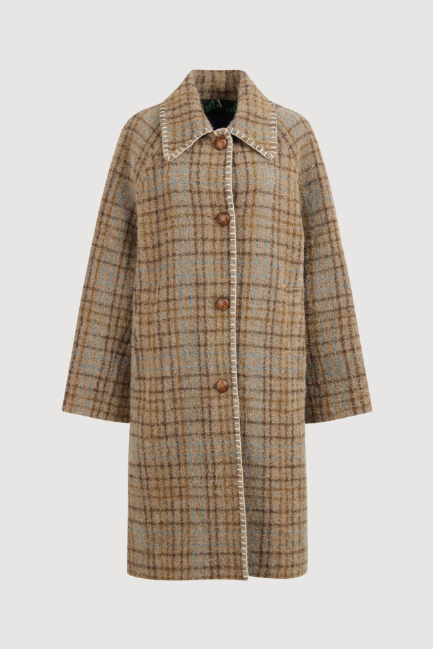 KBS2 &lsquo;화려한 날들&rsquo; 37회 &ndash; 신수현(이수빈) 착용 체크 코트