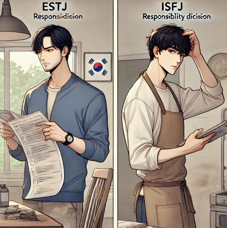 ISFJ유형 ESTJ유형