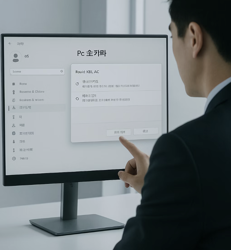 마법의 버튼을 찾아서, '이 PC 초기화'