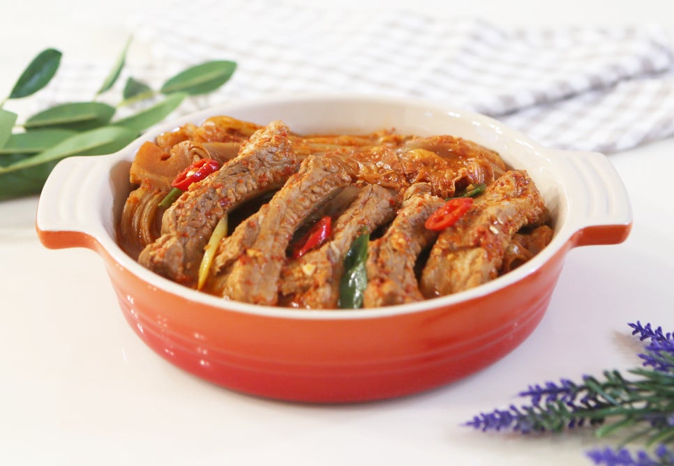 등갈비 김치찜