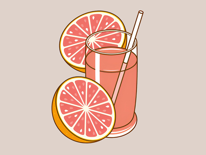 자몽과-자몽쥬스