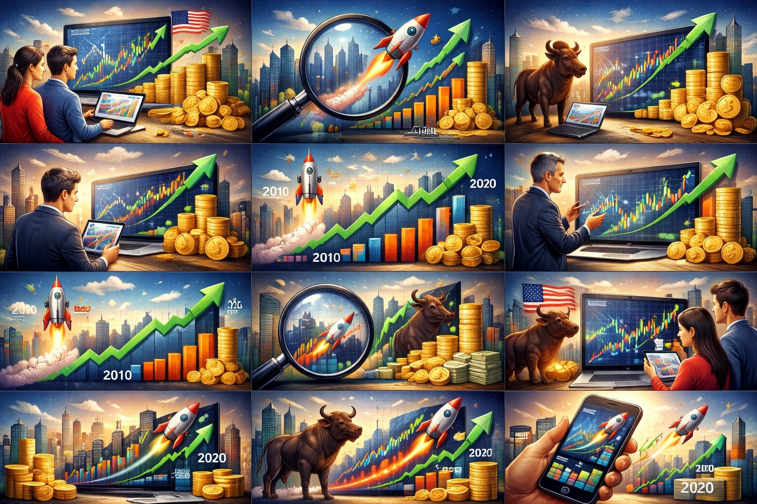 장기투자자가 꼭 알아야 할 미국 급등주 관련 사진