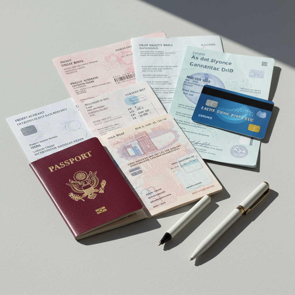 해외 계좌 개설 기본 필요 서류