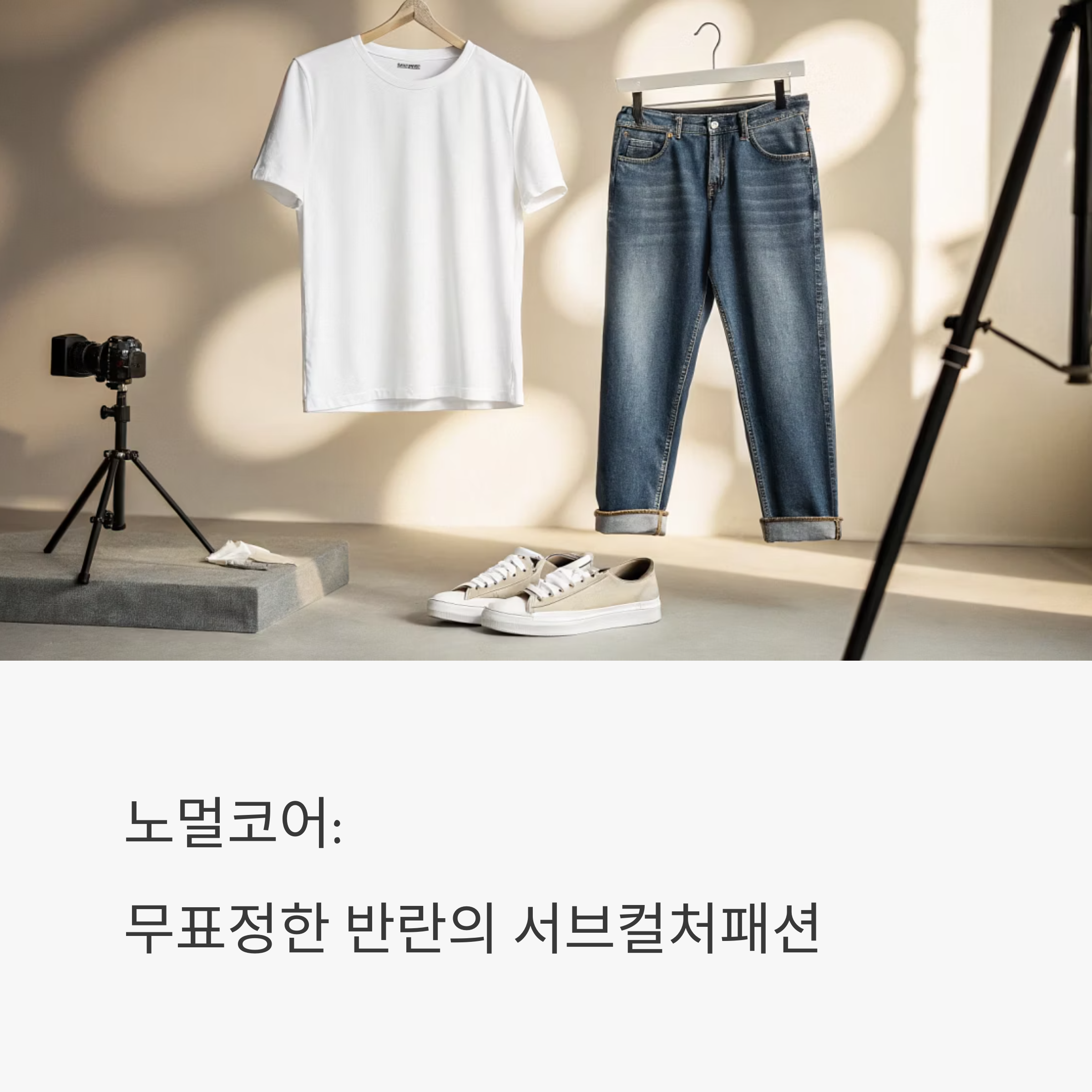 서브컬처패션의 무표정한 반란, 노멀코어가 주는 강한 존재감